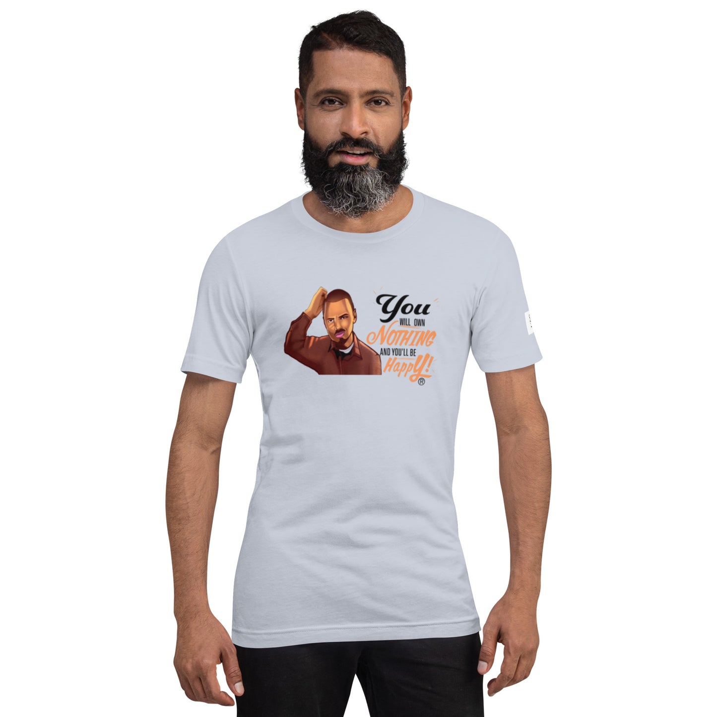 Men's t-shirt You will own nothing and you'll be happy