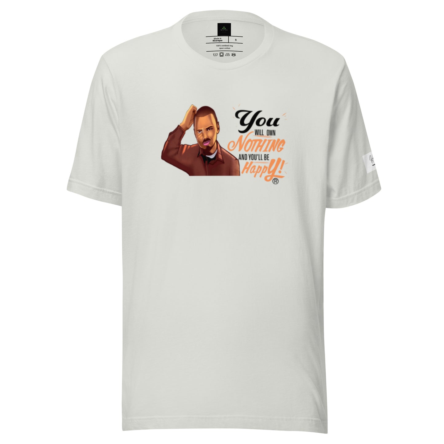 Men's t-shirt You will own nothing and you'll be happy