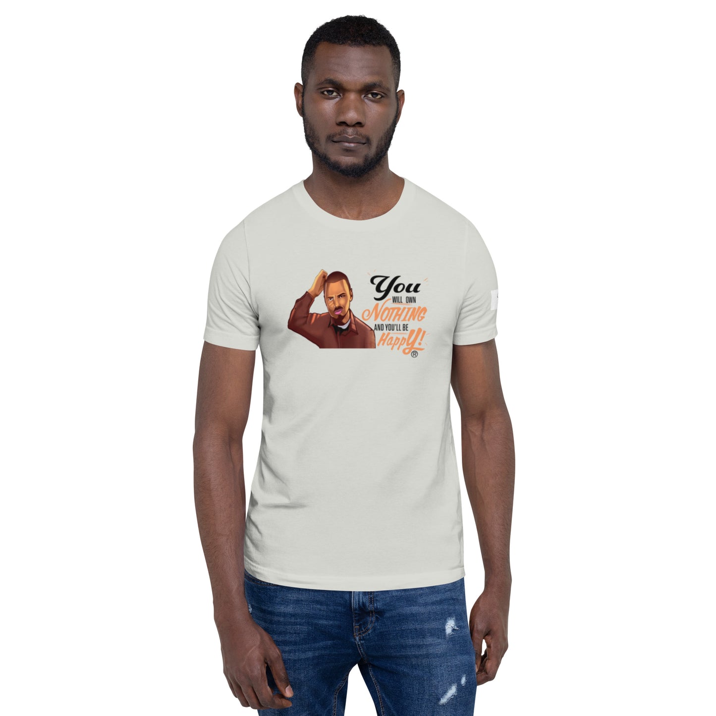 Men's t-shirt You will own nothing and you'll be happy